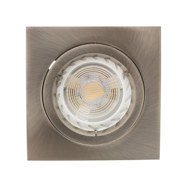 Straight Twist Square - Downlight - Satin Chrome - 3 Pack