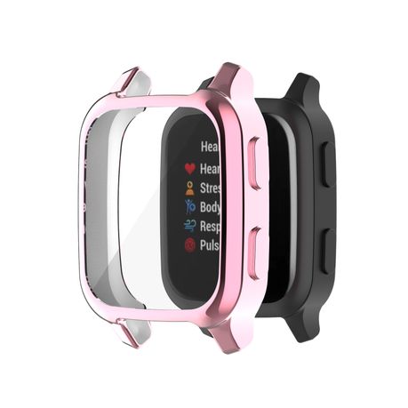 Watch Case (2+1Pack) Compatible for Garmin Lily, Watch Cover Anti-Scratch  High Definition and Soft Silicone Replacement 