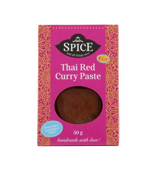 Spice &amp; All Things Nice - Thai Red Curry Paste 50g