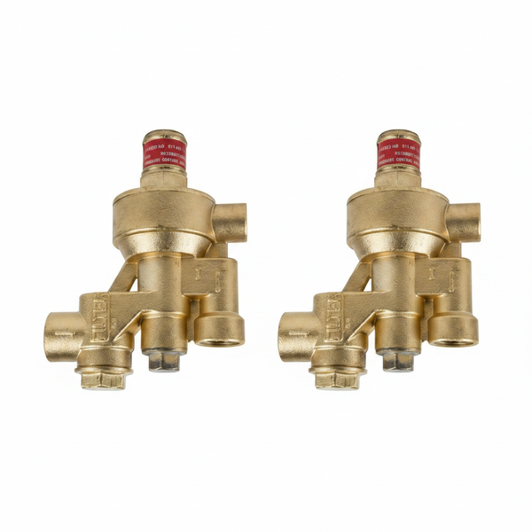 Valveco Pressure Control Valve for Plumbing and Irrigation Systems - 2 Pack