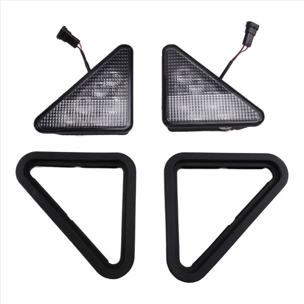 1Pair Led Headlight Kit 7259523 7259524 Compatible with Universal
