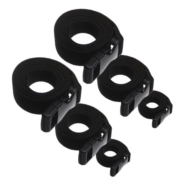 Camping Luggage Travel Tie Down Lash Strap With Cam Buckles - Set of 6