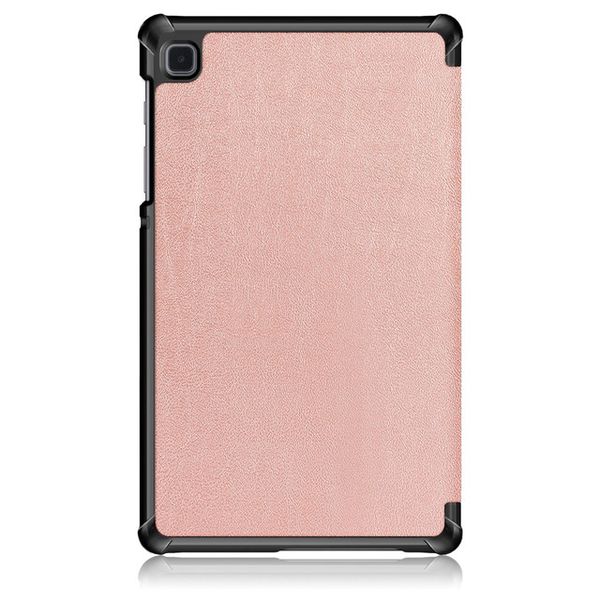 Smart Case and Stand compatible for Samsung Galaxy Tab A7 Leather-Rose Gold