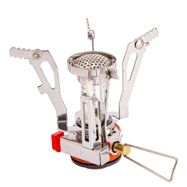 Portable Stainless Steel Camping Stove with Piezoelectric Ignition -YKR056