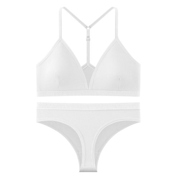 Women's Lingerie Set, Backless Bra, 3-Piece Set