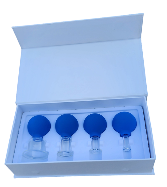 Glass Cupping Facial Neck &amp; Body Therapy Set