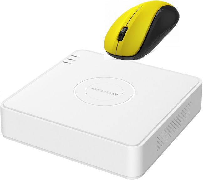 Hikvision 4ch M1 Series DVR + Wireless Mouse