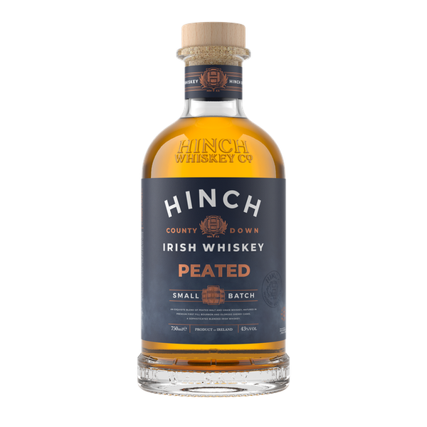 Hinch Peated Small Batch Irish Whiskey 750ml