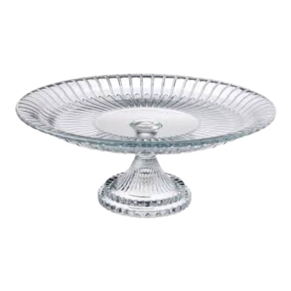 Cake Stand 32x13cm Footed Glamour