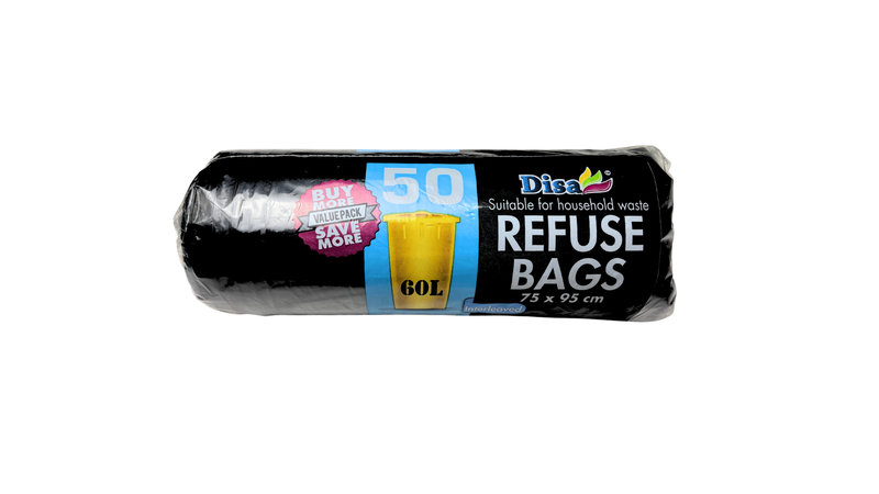 Disa- Black Refuse Bags 50's