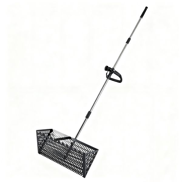 Stainless Steel Beach Sand Flea Rake&amp;Scoop, Sand Shovel Idea For Beach Fun