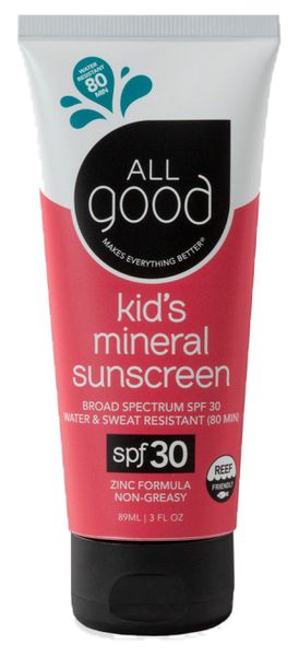 All Good SPF 30 Kids Sunscreen Lotion - Water Resistant