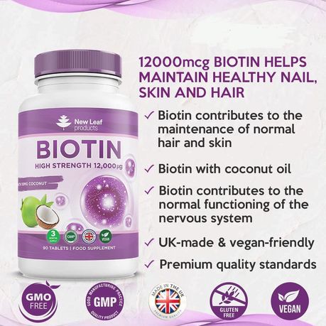 Biotin Hair Growth Supplement High Strength | Buy Online in South Africa |  