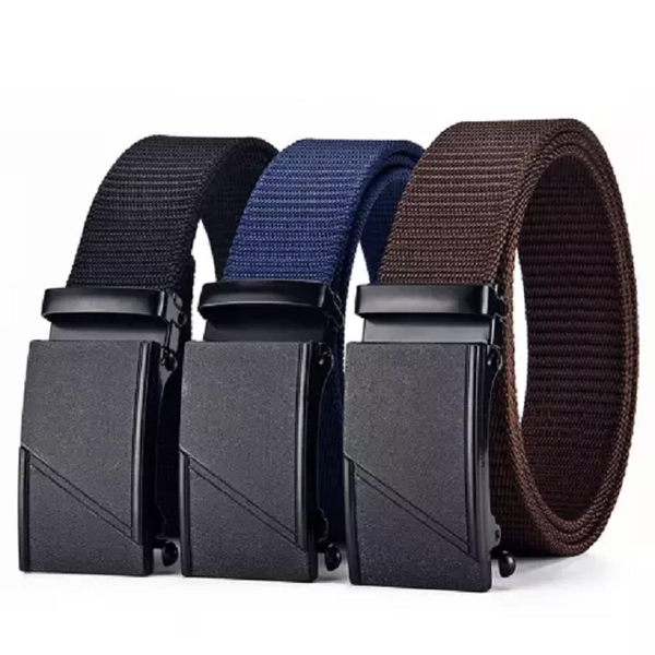 Belt Military Style with Metal Buckel Multicolor