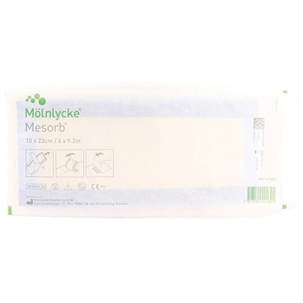 Mesorb Island Wound Dressing 10x23cm x5