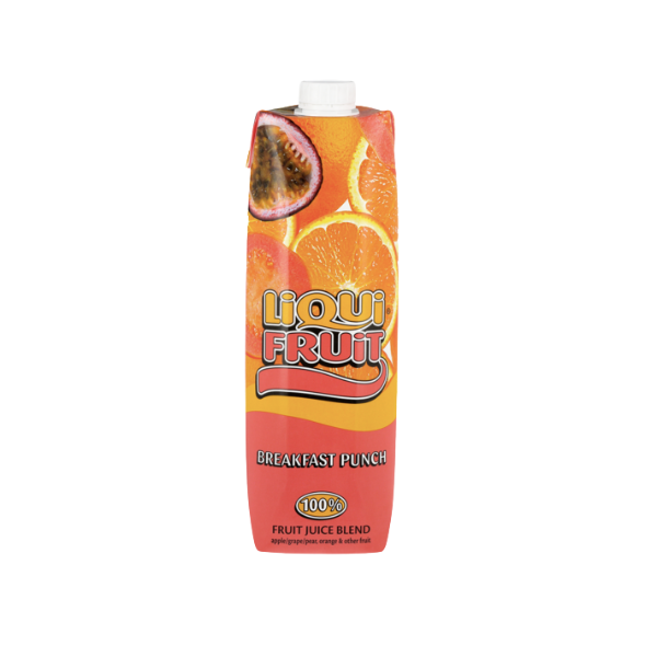 Liquifruit Breakfast Punch - 4 x 1L