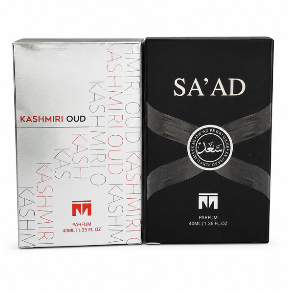 Sa'ad Perfume 40ml &amp; Kashmiri Perfume 40ml (Set of 2)