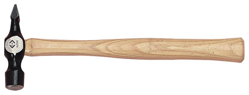 CK Tools (T4204 08) Hammer, Pin, Cross Pein Head, Hickory Handle, 227 g