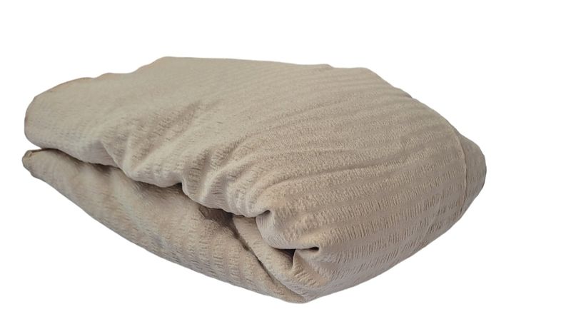Abies Bubble Fukura Fabric - 6m Cutting - Beige