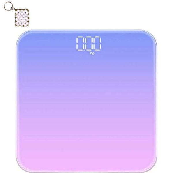 183487 Rechargeable Electronic Body Weight Scale And A Keyholder
