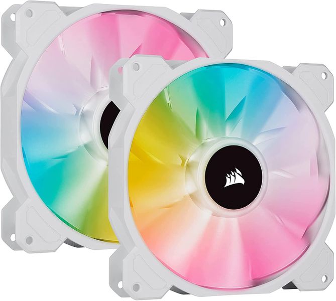 iCUE SP140 RGB ELITE Performance 140mm White PWM Fan - Single Pack