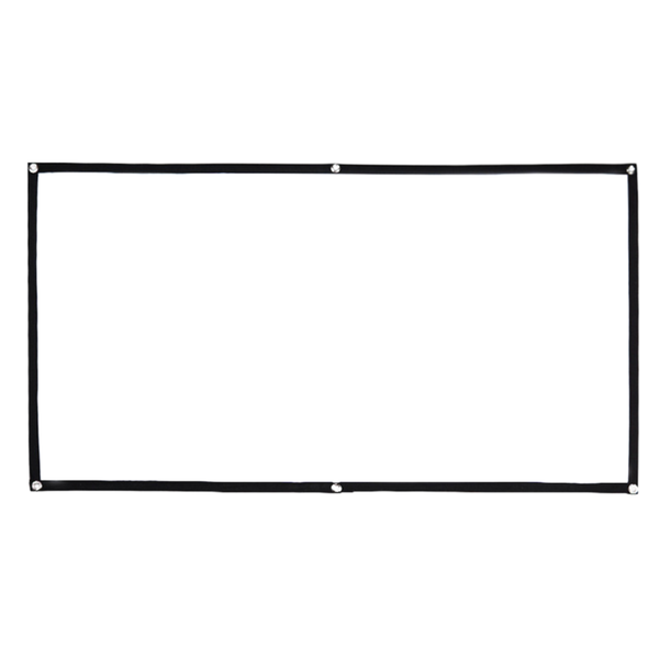Arfast - 120-Inch HD Projector Screen 2.65 × 1.5m Fabric Projection Screen