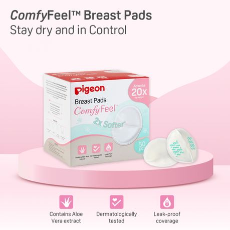 BREAST PADS ComfyFEEL 12 PCS BOX - Pigeon