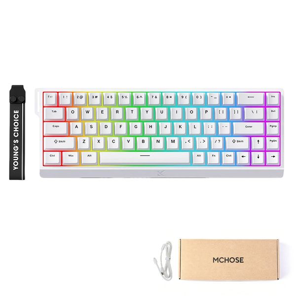 MCHOSE - ACE68 Gaming Key Board 60% Magnetic Switch Mechanical Keyboard
