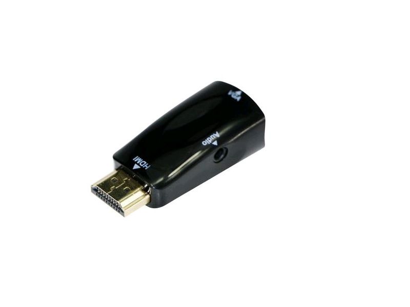 ZATECH Full HD 1080P HDMI To VGA And Audio Adapter