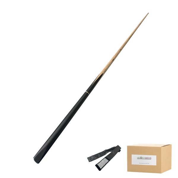 Heartdeco 1-Piece Ash Pool Cue Set with Cue Bag