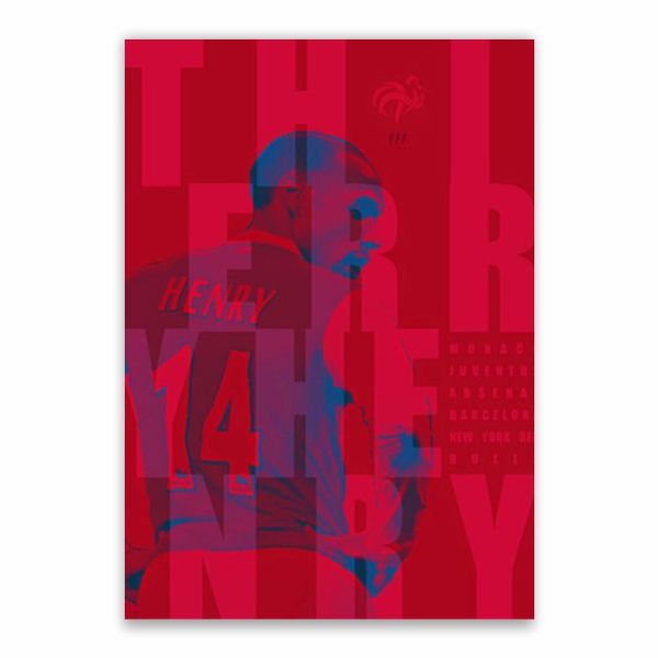 Henry Clubs Red Poster - A1