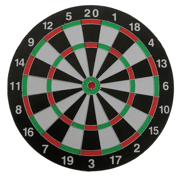 Mitzuma Dartboard Game Set with Six Darts