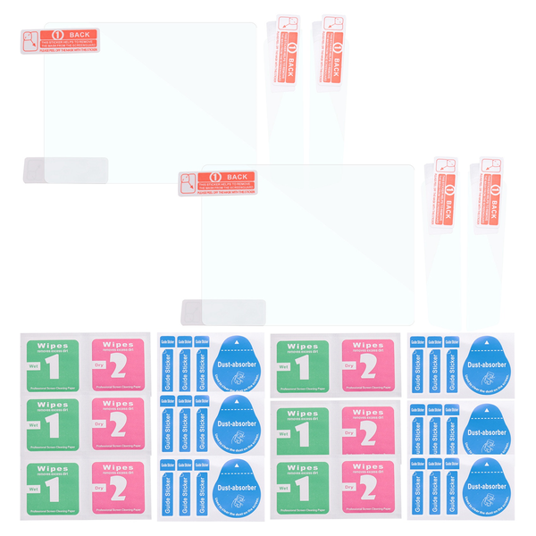 2 Set Motorcycle Speedometer Instrument Screen Protector for Yamaha