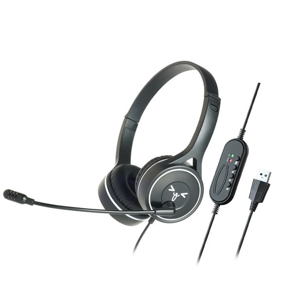 USB Gaming Headset Microphone Wired Noise Cancelling Ergonomic-SYG30C