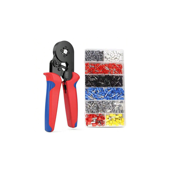 Ferrule Crimping Tool Kit With 1200 Pieces Of Ferrule Terminals