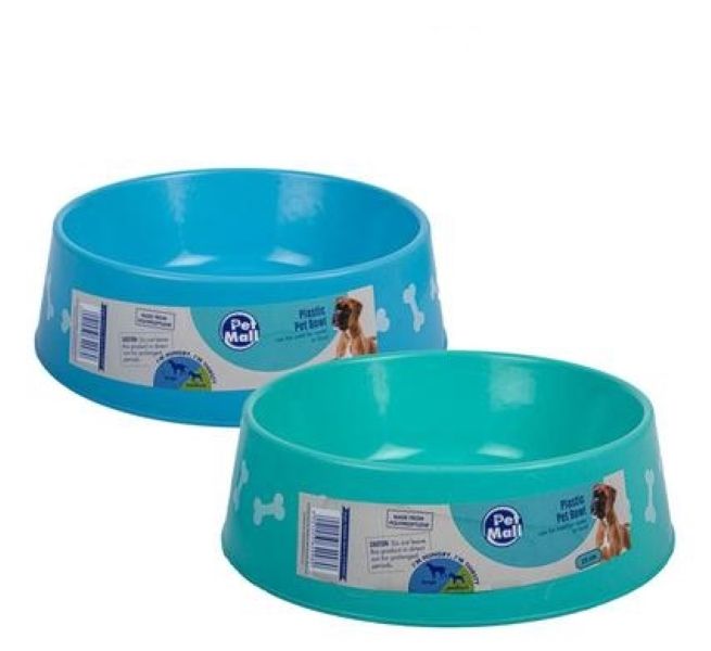 Pet Mall - Cat/Dog Food Bowl x 2 Pack - Durable, Large Size, EasyTo Clean