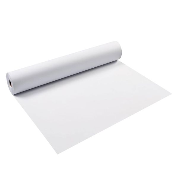 50M x 50cm Kraft Paper Roll for Gift Flower Wrapping Art Craft -White