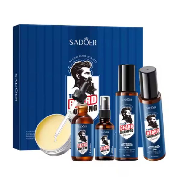 Sadoer Thick Beard Professional Beard Care Set