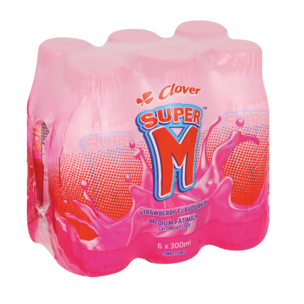 Super M Strawberry 6x300ml