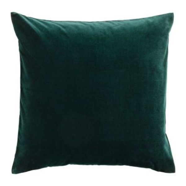 Velvet Pillow/scatter cushion cover Emerald green (inner included)