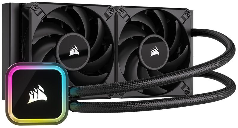 Corsair iCUE H100i Elite 240mm - 2 x AF120 Elite fans