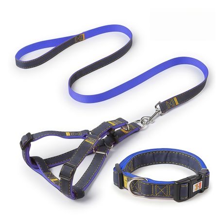 Adjustable Cat Harness with Leash Collar Set, Dog Y-Shape Comfort Chest Image