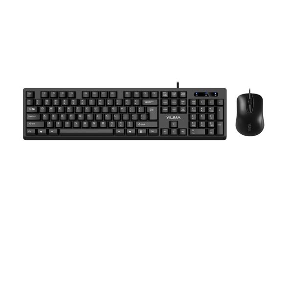YILIMA QS-601 Wire Combo Keyboard and Mouse