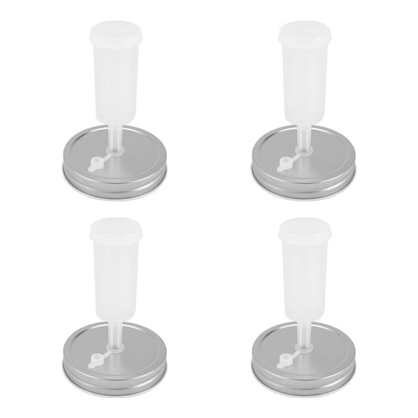Airlocks For Wide Mouth Mason Fermenting Lids For Making Sauerkraut