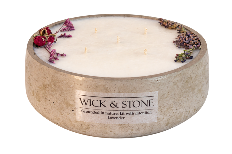 Lavender Soy Wax Candle|Pure Essential Oils-Natural Aromatherapy Gift - 1kg