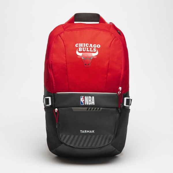 Tarmak 25L Basketball Backpack NBA 500 - Red/Chicago Bulls