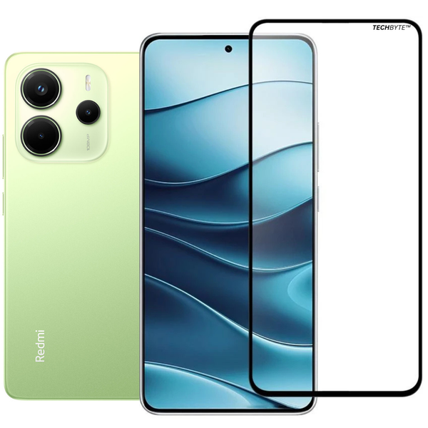 TechByte Tempered Glass Screen Protector for Xiaomi Redmi Note 14 4G - 2025