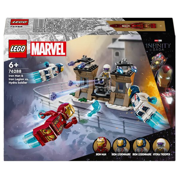 LEGO® Marvel Iron Man &amp; Iron Legion vs. Hydra Soldier 76288