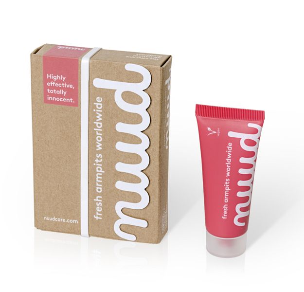 NUUD Patented Effective All Natural Deodorant - Starter Pack 15ml