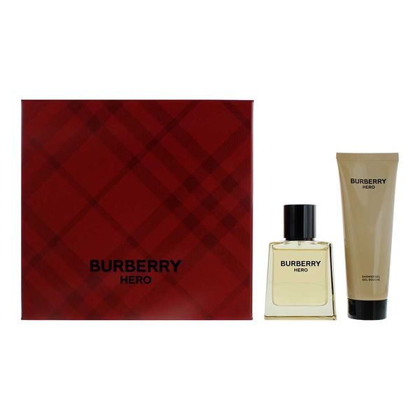 Burberry Hero 2 Piece Set EDT 50ml S/G 75ml (Parallel Import)